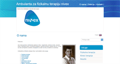 Desktop Screenshot of nivex.co.rs